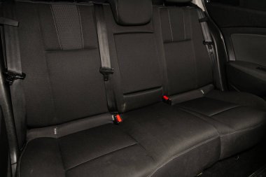 Novosibirsk, Rusya ~ 18 Aralık 2019: Renault Fluence