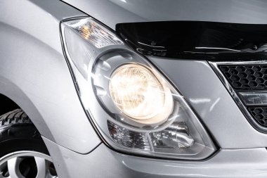 Novosibirsk, Rusya ~ 29 Aralık 2019: Hyundai H-1