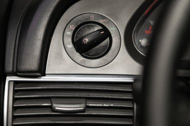 Novosibirsk, Rusya ~ 29 Aralık 2019: Audi A6