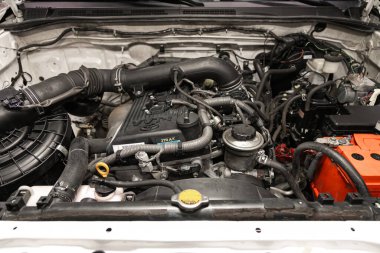 Novosibirsk, Rusya (21 Aralık 2019): Toyota Fortuner