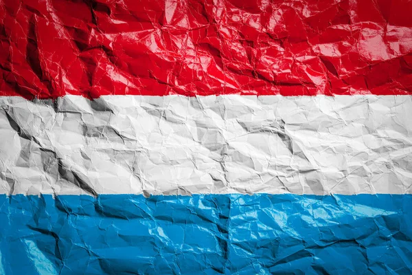 Bandeira Nacional Luxemburgo — Fotografia de Stock