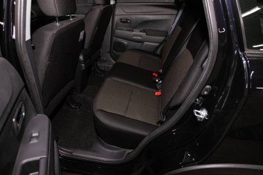 Novosibirsk, Rusya ~ 10 Şubat 2020: Mitsubishu 