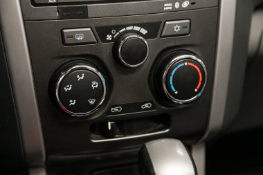 Novosibirsk, Rusya ~ 21 Aralık 2019: Chevrolet Trailblaze