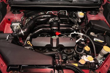 Novosibirsk, Russia ��� December 18, 2019:  Subaru Impreza XV,