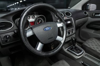 Novosibirsk, Rusya 13 Kasım 2019: Ford Focus