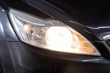 Novosibirsk, Rusya 13 Kasım 2019: Ford Focus
