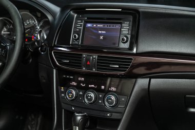 Novosibirsk, Rusya 27 Kasım 2019: Mazda 6