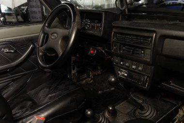 Novosibirsk, Rusya? 12 Şubat 2020: Lada 4 * 4