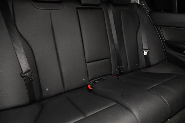 Novosibirsk Rusia Enero 2020 Bmw Series Asiento Trasero Para Pasajeros —  Fotos de Stock