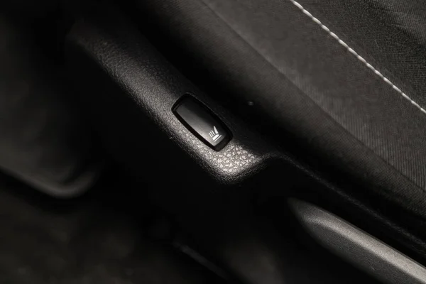 Novosibirsk Russia January 2020 Renault Sandero Seat Heating Indicator Car — 图库照片