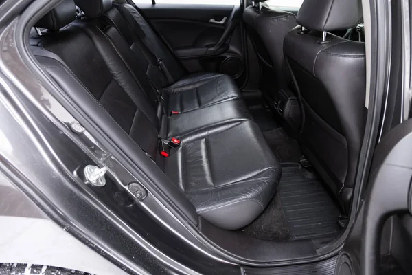 Novosibirsk Rusia Febrero 2020 Honda Accord Asiento Trasero Para Pasajeros — Foto de Stock