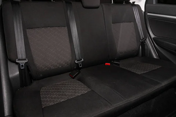 Novosibirsk Rusia Febrero 2020 Lada Vesta Asiento Trasero Para Pasajeros —  Fotos de Stock