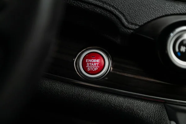 Car engine push start stop button ignition remote starter