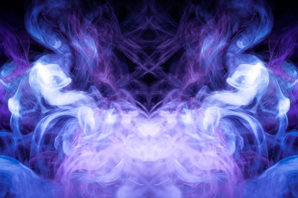 Абстрактный Фиолетовый Фон Дыма Иллюстративной Геометрии Мокап Крутой Футболки — стоковое фото