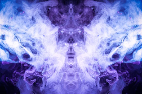 Абстрактний Фіолетовий Дим Фонове Мистецтво Геометрії Ілюстрацій Мокап Крутої Футболки — стокове фото