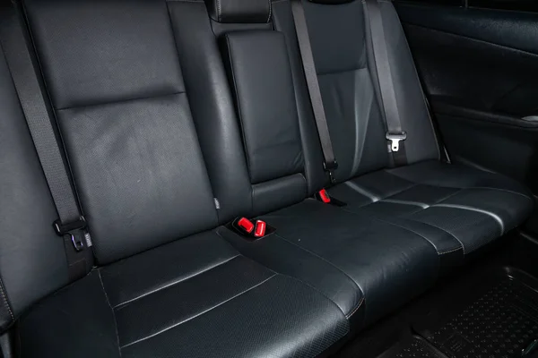 Novosibirsk Rusia Marzo 2020 Toyota Camry Coche Comfort Interior Interior —  Fotos de Stock