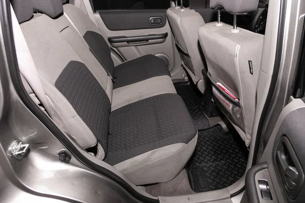 Novosibirsk Rusia Abril 2020 Nissan Trail Coche Comfort Dentro Interior —  Fotos de Stock