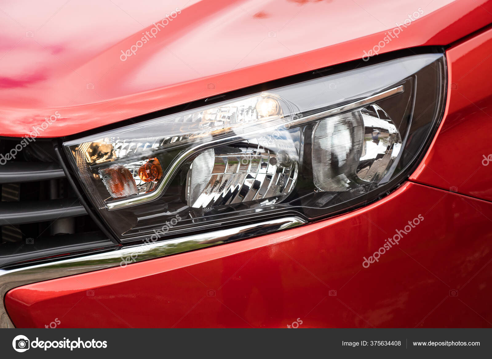 Auto Ledscheinwerfer Stockfoto und mehr Bilder von Auto - Auto