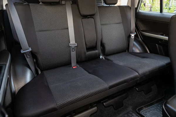 Novosibirsk Russia May 2020 Suzuki Grand Vitara Rear Seat Passengers — 图库照片