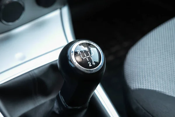 Novosibirsk Russia May 2020 Opel Astra Gear Shift Automatic Transmission — Stock Photo, Image
