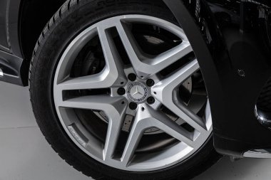 Novosibirsk / Rusya Nisan 02, 2020 Mercedes-Benz GLS sınıfı, 