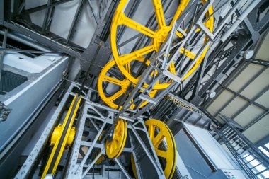 Dev mekanizması Dişli tekerlekleri