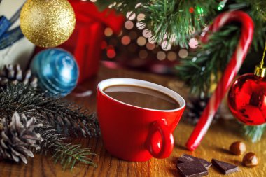 sıcak çikolatalı içecek