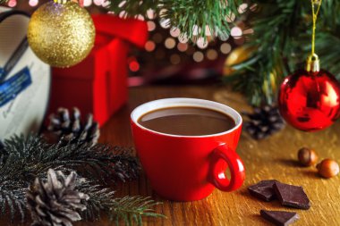 sıcak çikolatalı içecek