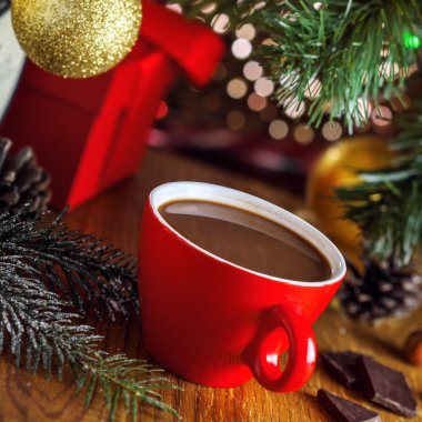 sıcak çikolatalı içecek