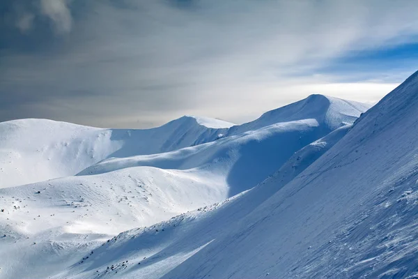 Carpathian mountains in winer — Stock Photo, Image