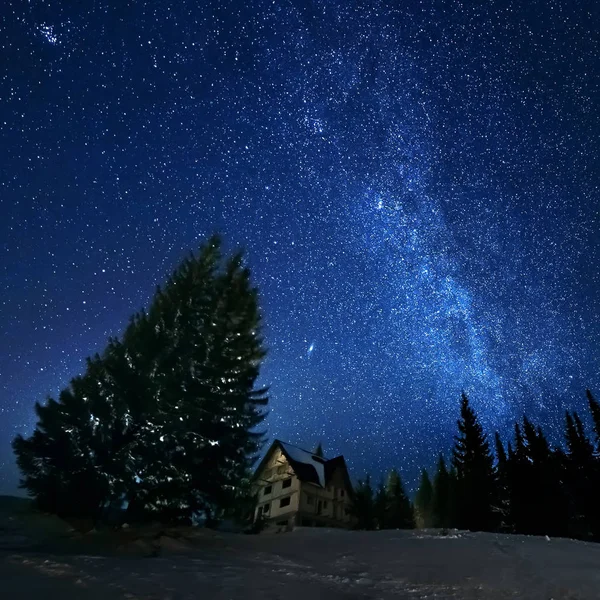 Ciel plein d'étoiles — Photo