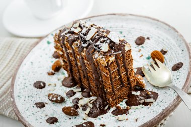 Lezzetli çikolata Spartak cak dilim