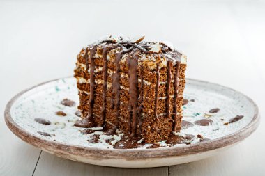 Lezzetli çikolata Spartak cak dilim