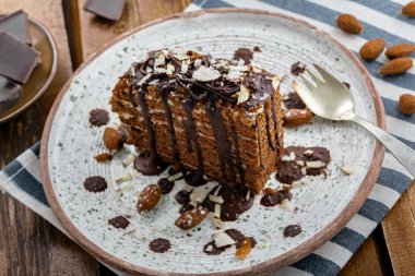 Lezzetli çikolata Spartak cak dilim