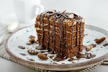 Lezzetli çikolata Spartak cak dilim