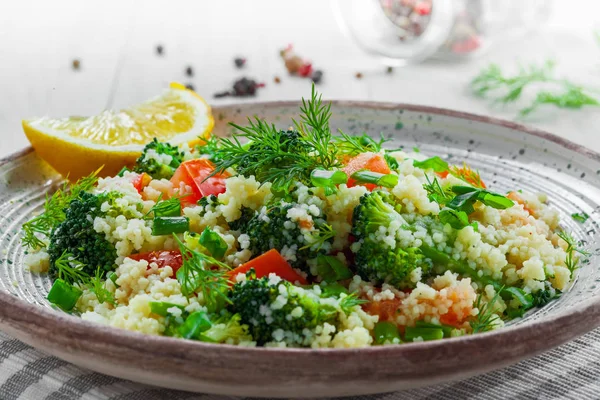 Couscous und Gemüse — Stockfoto