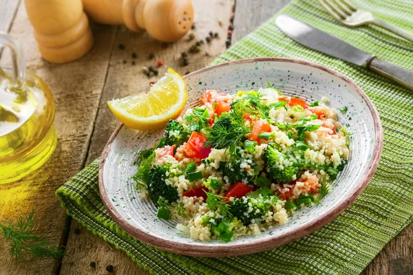 Couscous und Gemüse — Stockfoto