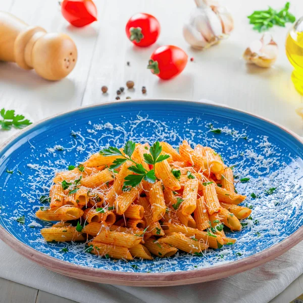 Italian penne pasta — Stock Photo, Image