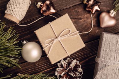 Noel hazırlık arka plan