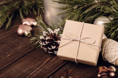 Noel hazırlık arka plan