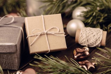 Noel hazırlık arka plan