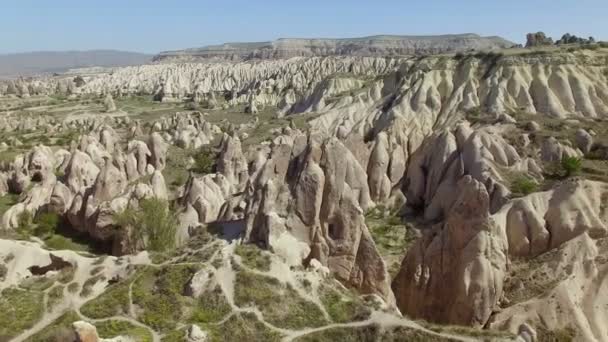 Vista aérea de drone de rochas — Vídeo de Stock