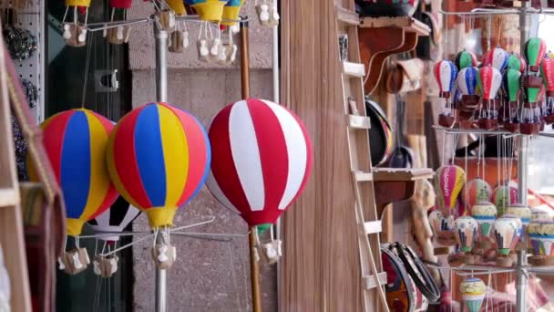 Montgolfières souvenirs à air chaud — Video