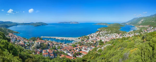 Vista panorámica de Kas en Turquía —  Fotos de Stock