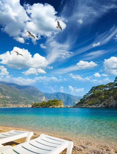 Spiaggia Bandiera Blu Oludeniz — Foto Stock