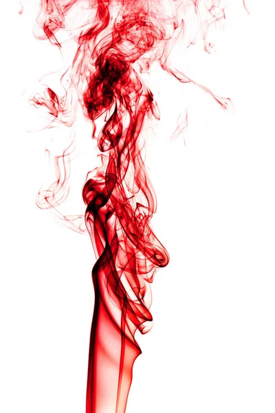 Röd rök abstrakt bakgrund. — Stockfoto