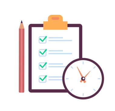 Yapılacaklar Listesi düzenleyici konsepti. Vektör düz grafik tasarım çizimi