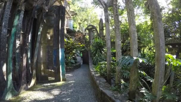 2020 Január Xilitla San Luis Potos Mexikó Panorámás Kilátás Medencékre — Stock videók