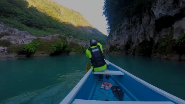 Tamul San Luis Potosi Mexique Janvier 2020 Vue Arrière Homme — Video