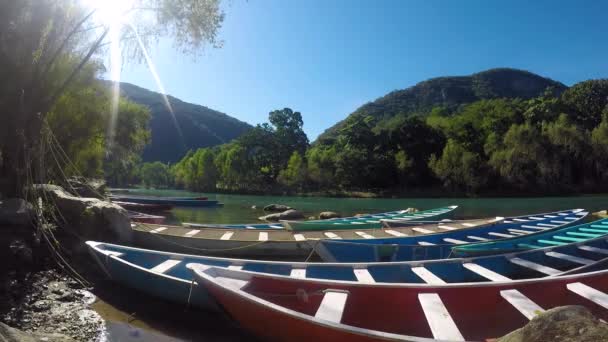 Tamul San Luis Potosi Mexico Ιανουαρίου 2020 Οπίσθια Όψη Του — Αρχείο Βίντεο